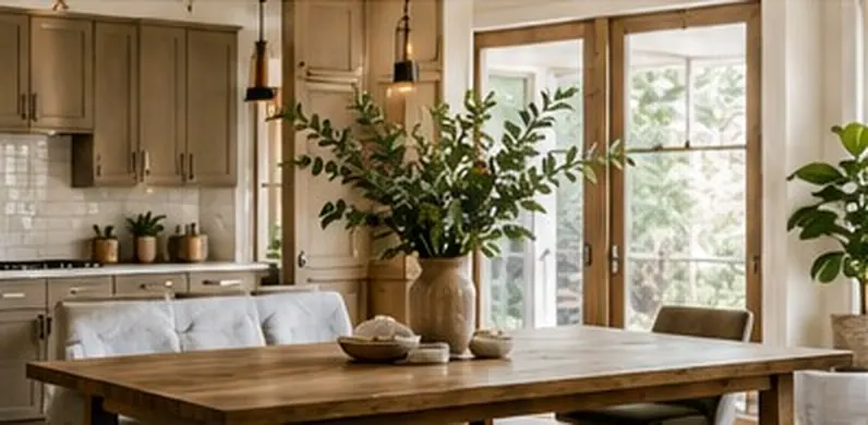 Warm, sunlit kitchen in a Kansas City home